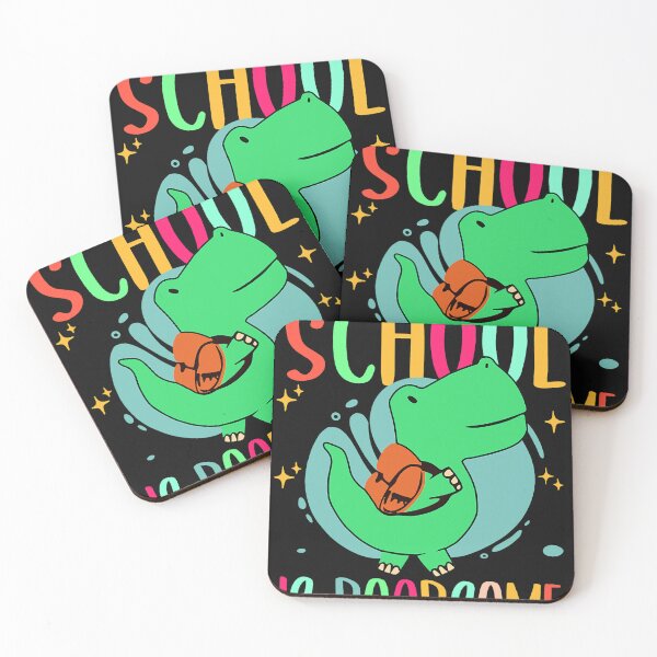 Item preview, Cute TRex dinosaur for students School is roarsome designed and sold by JohnsonElvie.