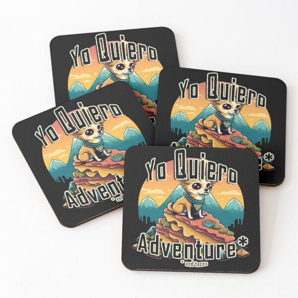 Item preview, Yo Quiero Adventures (And Tacos) - Funny Chihuahua designed and sold by Bug & Brush.