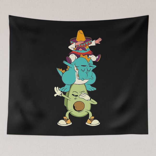Item preview, Dabbing Mexicana Cabalgando TRex Cabalgando Aguacate Cinco De Mayo designed and sold by JohnsonElvie.