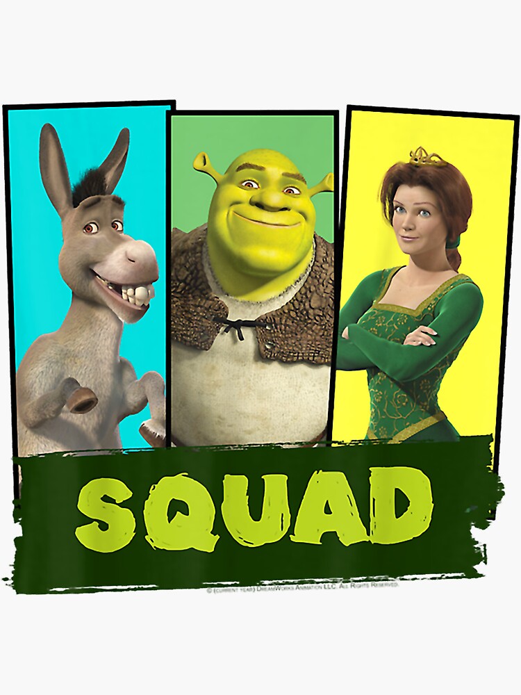 Shrek Meme - Shrek 2 Sticker for Sale by alleytambras
