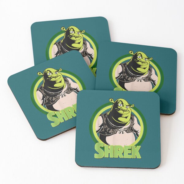 Item preview, Shrek In Circles Cartoon Portrait designed and sold by FrittsAseel0.
