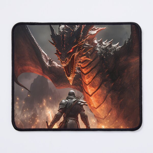 Item preview, The Epic of Valor: Immortal Duel between Knight and Dragon designed and sold by InsaneLEDP.