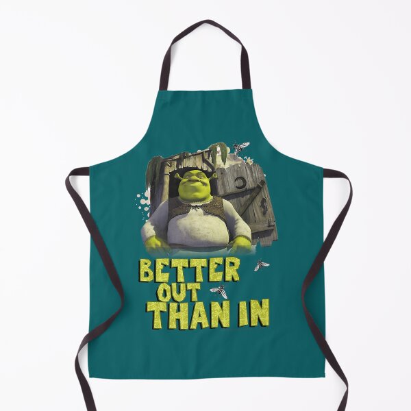 Item preview, Shrek Outhouse Better Out Than In Quote designed and sold by FrittsAseel0.