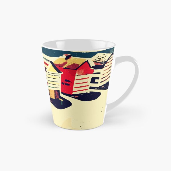 Item preview, Seventies-style retro beach huts designed and sold by SamJanner.