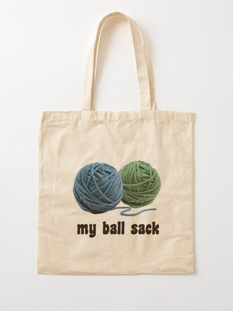 Knitting Ball Sack - Yarn Tote Polyester Tote Bag