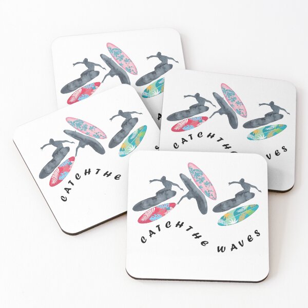 Item preview, catch the waves surf summer holidays designed and sold by DESIGNIRIS.
