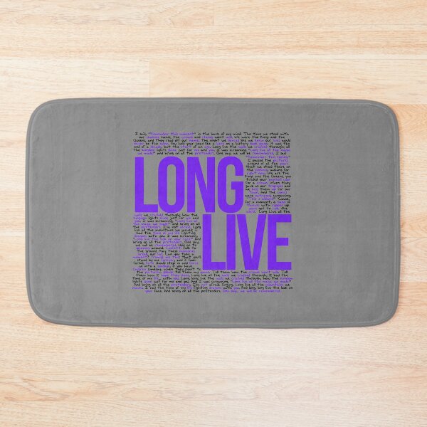 Item preview, Long Live (All Lyrics)  designed and sold by Arlington258.