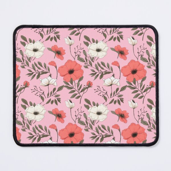 Item preview, Vibrant Pink Floral Pattern designed and sold by LeilanisPrints.