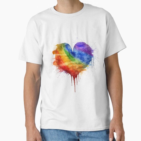 LGBTQ Heart Classic T-Shirt