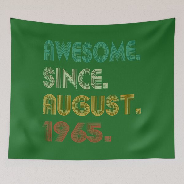 Item preview, 57th Birthday - 57 Years Old Awesome Since August 1965 	 DM16972	 designed and sold by gooongxqn14.