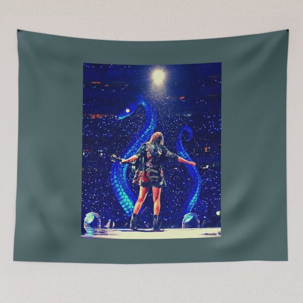 Item preview, reputation tour b stage snakes blue designed and sold by Arlington258.
