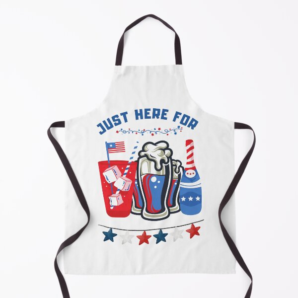 Item preview, Just Here For Drinks 4th of July T-Shirt designed and sold by GenXYZstuff.