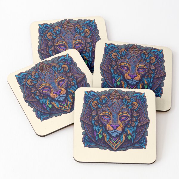 Item preview, Lion Mandala Style Graphic designed and sold by shokA Design.