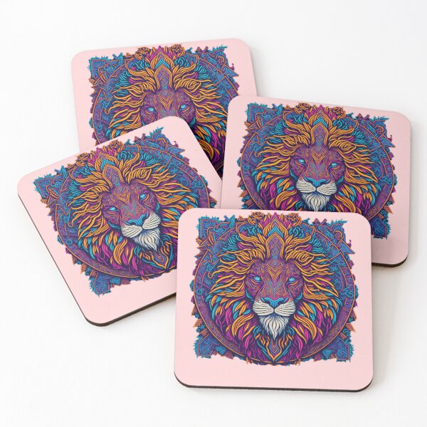 Item preview, Lion Mandala Style Graphic designed and sold by shokA Design.