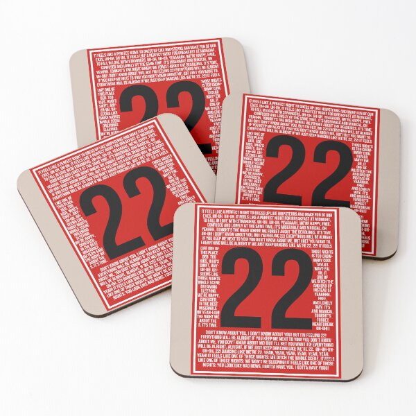 Item preview, taylor swift, 22, all lyrics designed and sold by Arlington258.