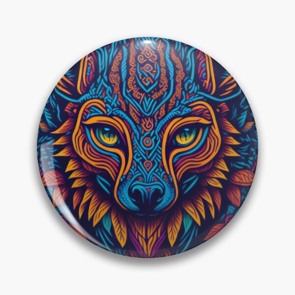 Item preview, Hyena Mandala Style Graphic designed and sold by shokA Design.