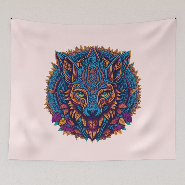 Item preview, Hyena Mandala Style Graphic designed and sold by shokA Design.
