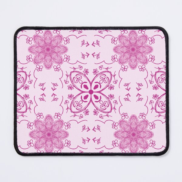 Item preview, Beatnik Flower Faces in Pink designed and sold by KathyLav.
