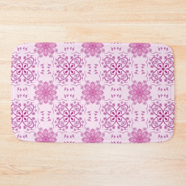 Item preview, Beatnik Flower Faces in Pink designed and sold by KathyLav.
