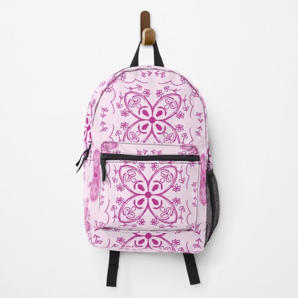 Item preview, Beatnik Flower Faces in Pink designed and sold by KathyLav.