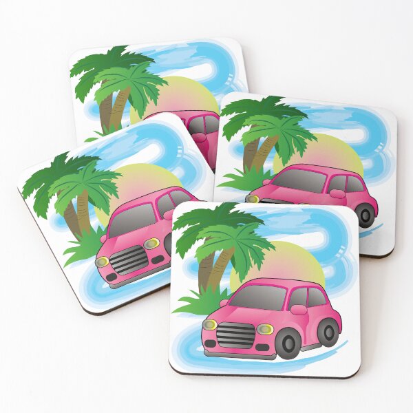 Item preview, Car Sunset Scene designed and sold by Printable-Cutie.