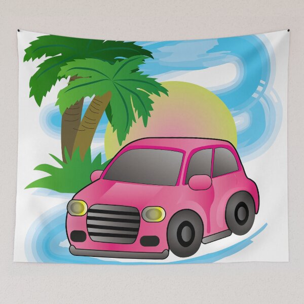Item preview, Car Sunset Scene designed and sold by Printable-Cutie.