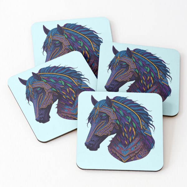 Item preview, Horse Mandala Style Graphic designed and sold by shokA Design.