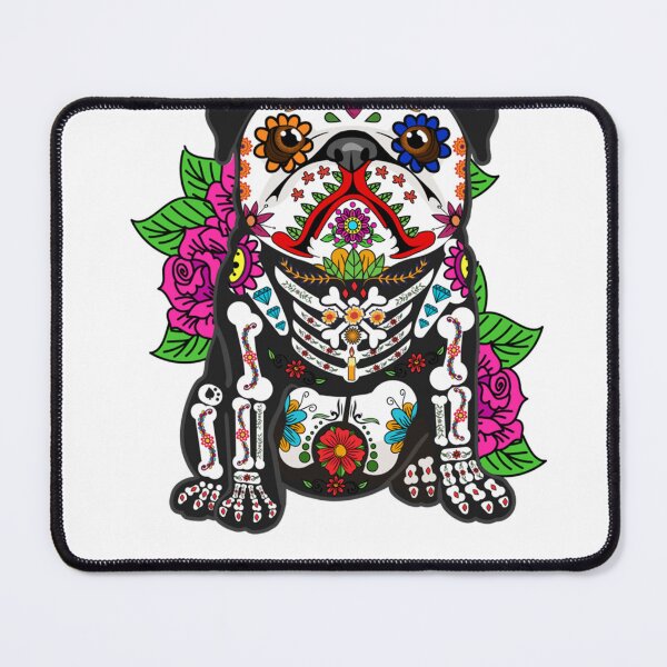 Item preview, Pug dia de los muertos day designed and sold by ArtShopHurri.