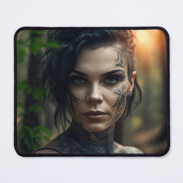 Item preview, Viking Shield Maiden, Barbarian Woman Portrait, Warrior. designed and sold by Xylos247.