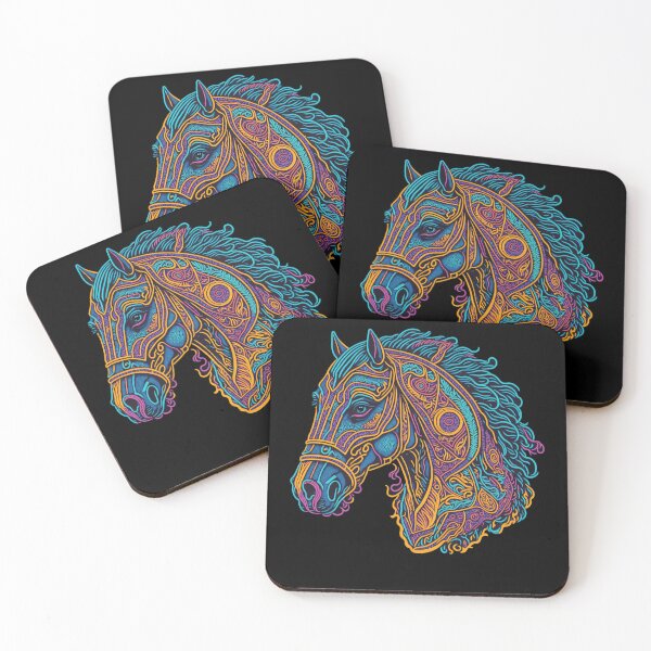 Item preview, Horse Mandala Style Graphic designed and sold by shokA Design.