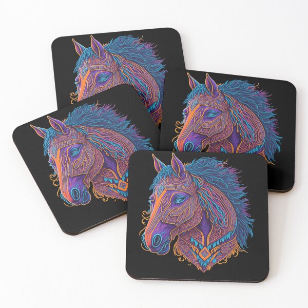 Item preview, Horse Mandala Style Graphic designed and sold by shokA Design.