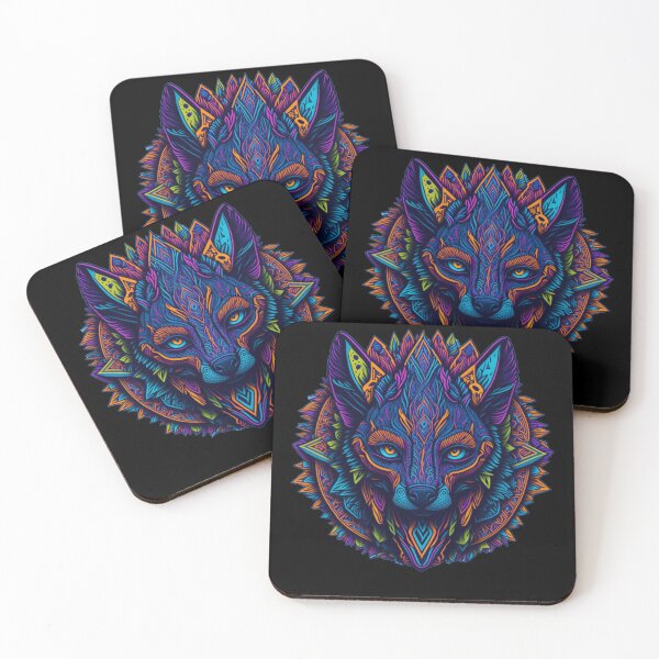 Item preview, Hyena Mandala Style Graphic designed and sold by shokA Design.