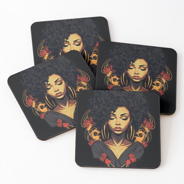 Item preview, Black Woman , Love Thy Self  designed and sold by Design Den.