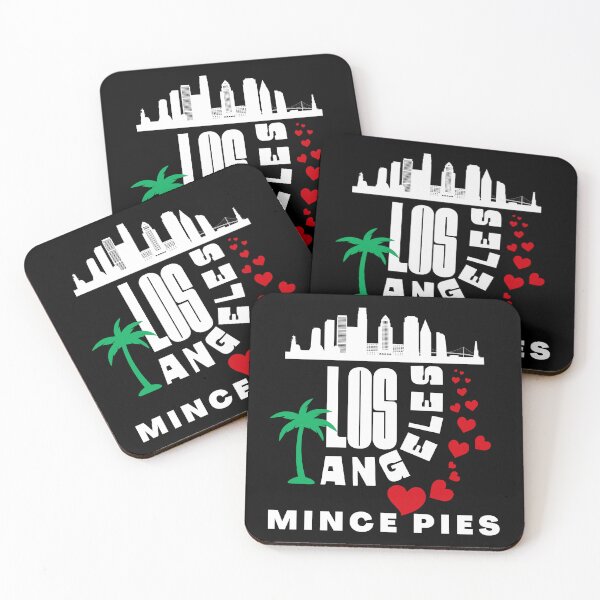 Item preview, Los Angeles Loves Mince Pies Cityscape designed and sold by MPC-Mince-Pies.