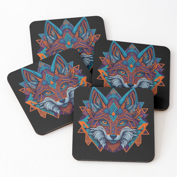 Item preview, Fox Mandala Style Graphic designed and sold by shokA Design.