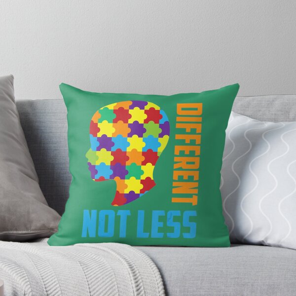 Item preview, Different Not Less Autism Awareness Puzzle Pieces 	 designed and sold by wnyqukgla28.