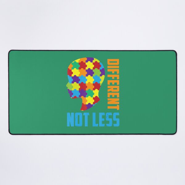 Item preview, Different Not Less Autism Awareness Puzzle Pieces 	 designed and sold by wnyqukgla28.