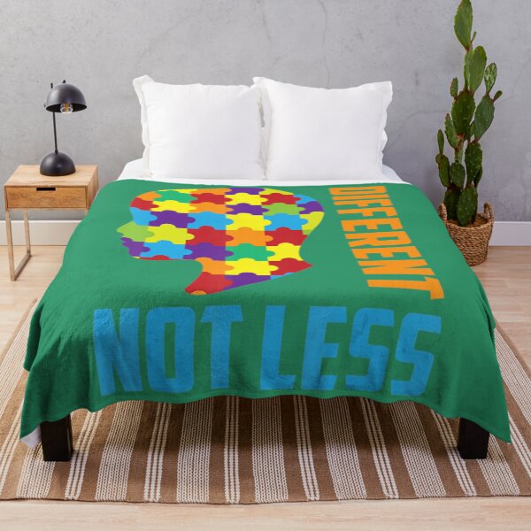 Item preview, Different Not Less Autism Awareness Puzzle Pieces 	 designed and sold by wnyqukgla28.