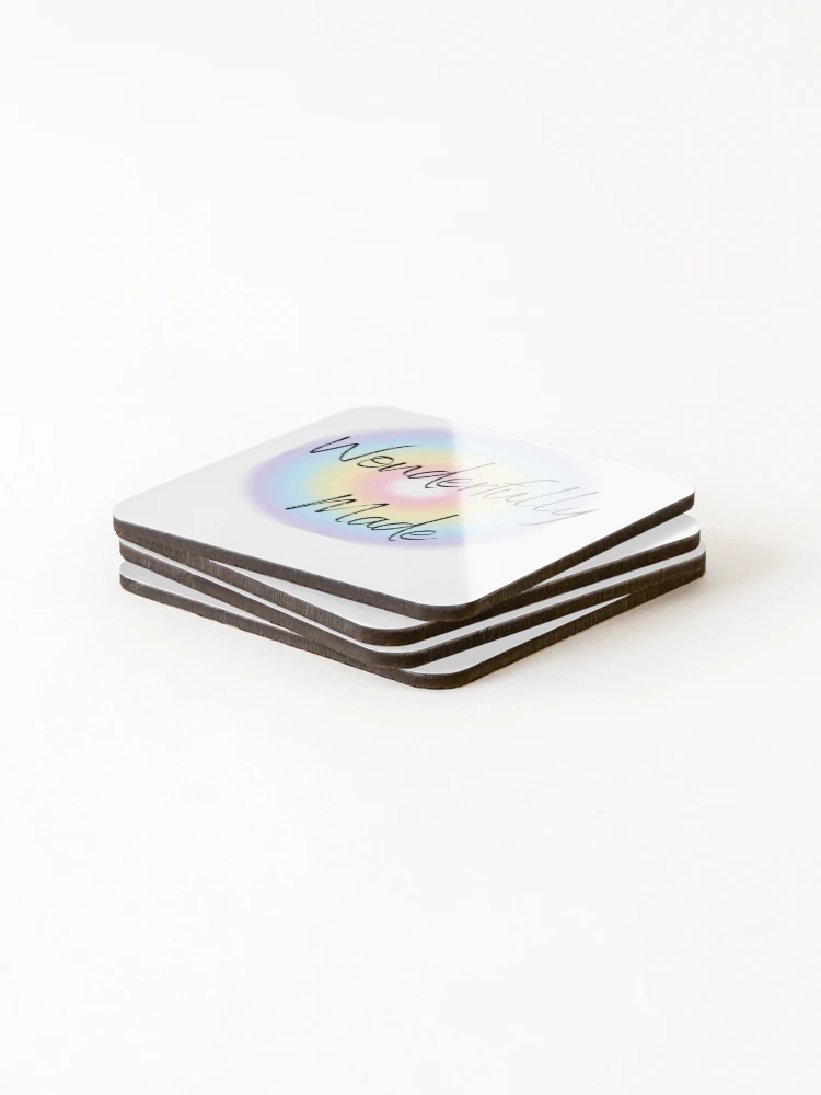 Thumbnail 4 of 5, Coasters (Set of 4), Wonderfully Made designed and sold by ReeReeDesigns.