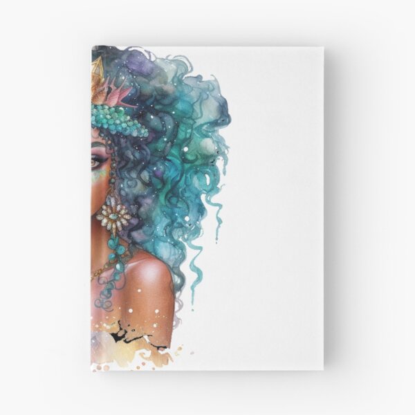 Item preview, Beautiful African Mermaid designed and sold by SaikoDesigns.