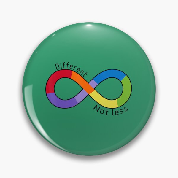 Item preview, Different Not Less Infinity Neurodiversity Autism Awareness 	 designed and sold by wnyqukgla28.