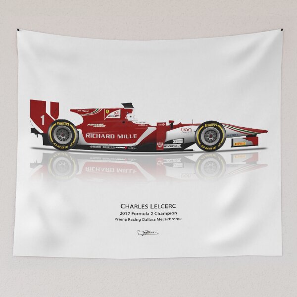 Item preview, Charles Leclerc - Prema Racing 2017 F2 Champion designed and sold by JageOwen.
