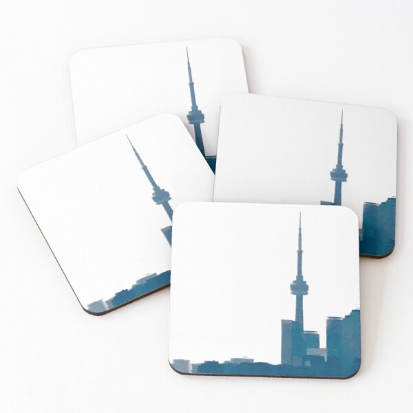 Item preview, Toronto skyline  designed and sold by Doodle Mind Journeys.