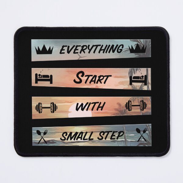 Item preview, Everything Start With Small Step designed and sold by Kacpi-Design.