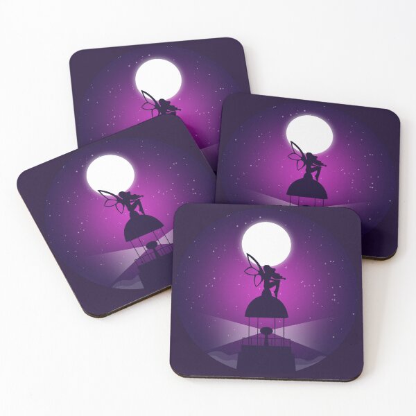 Item preview, Fairy on Lighthouse Fantasy Nightscape designed and sold by ByJezie.