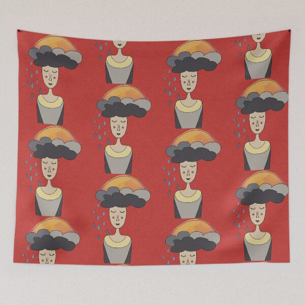 Item preview, Hope for Rain, Hope for Sun Tri-blend  designed and sold by rivannas.