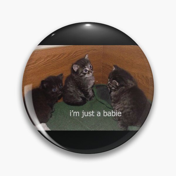 Item preview, baby kitten designed and sold by BurbleCat.