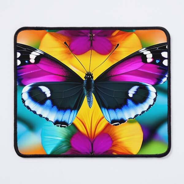 Item preview, Butterfly Pattern Rainbow Colors designed and sold by Art Intelligence.