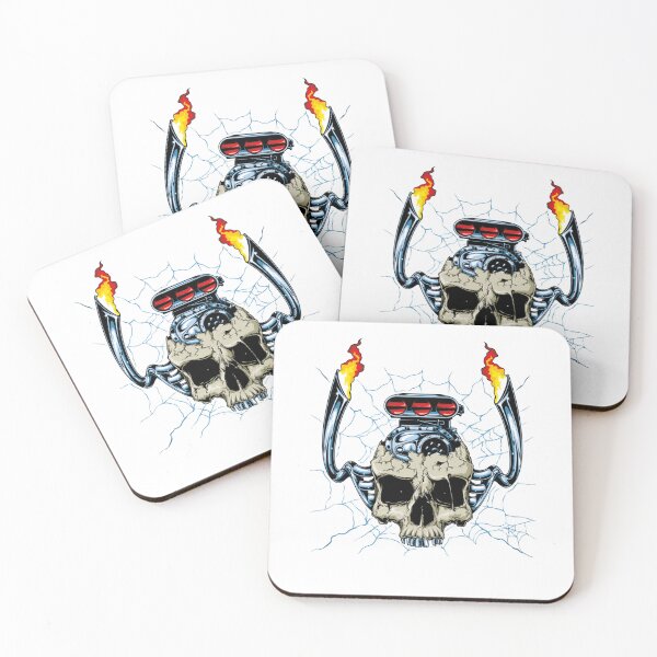 Item preview, Fired Up Skull Terminator designed and sold by BlusterZaiden.