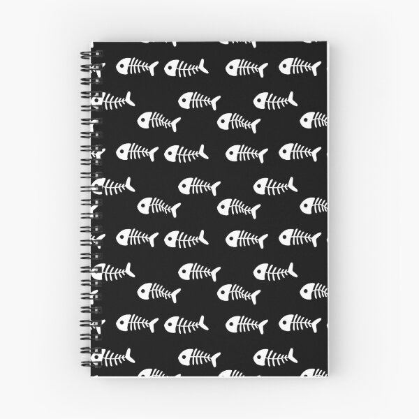 Item preview, White Fish Bone Black Pattern designed and sold by Moyanana.